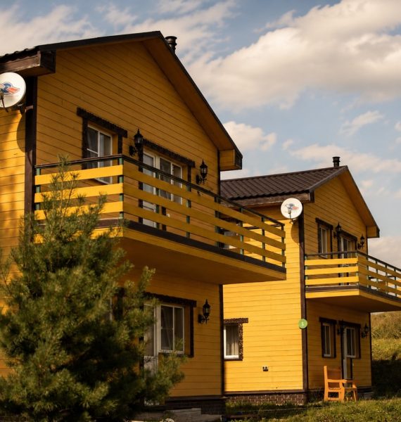 Апартаменты на 4-х гостей с выходом в сад